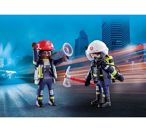 PLAYMOBIL Duo Pack Πυροσβέστες ΕΜΑΚ 70081