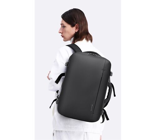 Bange Μαύρο Σακίδιο Πλάτης Vacuum Tsa Lock με ζυγαριά 36L 1909-8  Laptop 17,3”