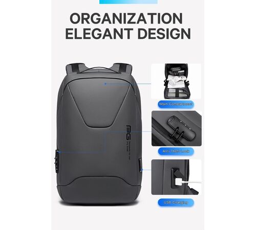 Bange Μαύρο Σακίδιο πλάτης 21LT 22188   Laptop 15,6”