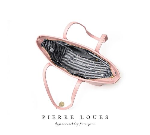 Pierre Loues® Τσάντα Τσάντα Ώμου Shopper 14LT 914-62 Ρόζ