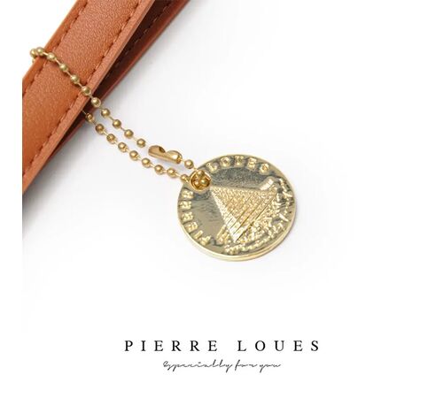 Pierre Loues® Τσάντα Τσάντα Ώμου Shopper 14LT 914-62 Καφέ