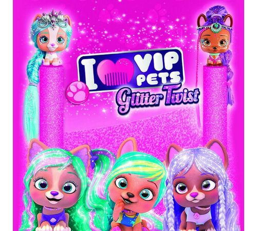 VIP PETS ΣΕΙΡΑ 1 GLITTER TWIST 1013-71237-7