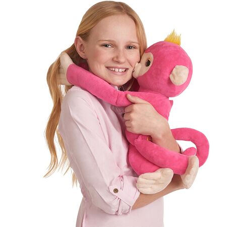 Fingerlings Monkey Hugs Pink-2