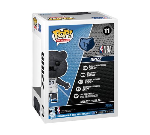 Funko Pop! NBA Mascots: Memphis - Grizz #11 Vinyl Figure