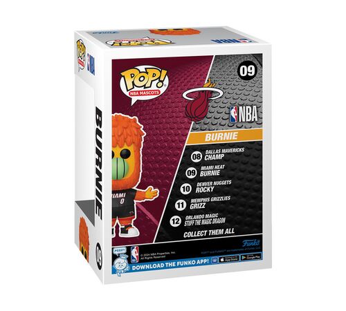 Funko Pop! NBA Mascots: Miami - Burnie #09 Vinyl Figure