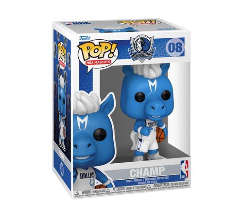 Funko Pop! NBA Mascots: Dallas Mavericks - Champ #08 Vinyl Figure