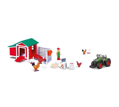 Burago ΦΑΡΜΑ playset ΜΕ ΤΡΑΚΤΕΡ ΚΑΙ ΖΩΑΚΙΑ 18-31681