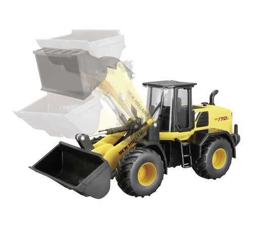 Burago ΜΕΤΑΛΛΙΚΗ ΜΠΟΥΛΝΤΟΖΑ NEW HOLLAND κλίμακα 1:50 18-32083-2