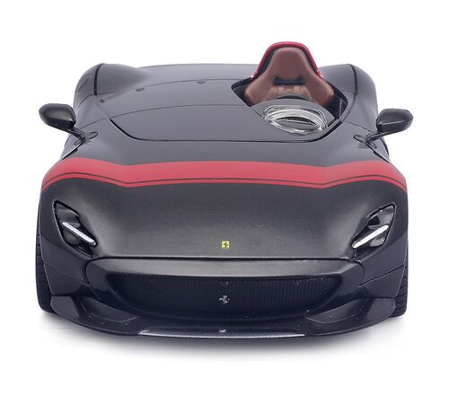 Burago μεταλλικό αυτοκίνητο Ferrari Monza SP1 ΜΑΥΡΟ Κλίμακα 1:24-1