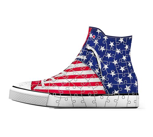 3D Puzzle 108 τεμ. Sneaker American Flag 12549