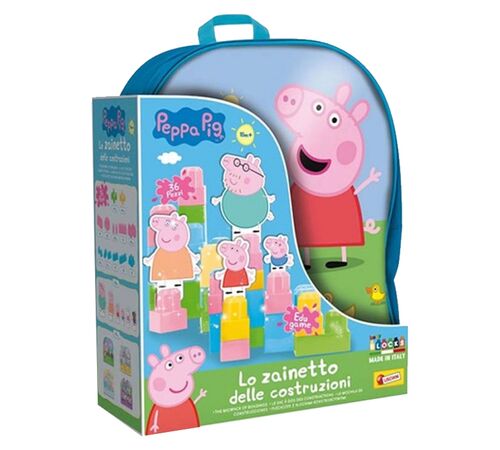 LISCIANI PEPPA PIG BABY BLOCKS BACKPACK 82674