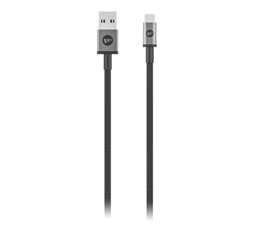 Mophie Charging Cable Αλουμινένιο καλώδιο φόρτισης microUSB (1 μέτρο – μαύρο)