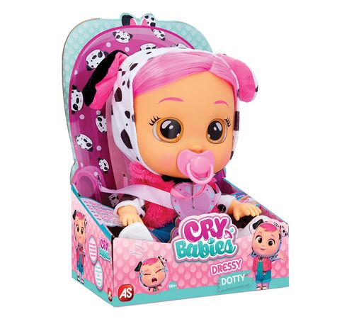 CRY BABIES ΚΟΥΚΛΑ DRESSY DOTTY 4104-80997