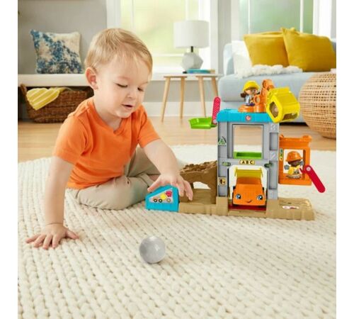FISHER PRICE LITTLE PEOPLE - ΕΡΓΟΤΑΞΙΟ ΣΕΤ ΜΕ ΗΧΟΥΣ HCJ64