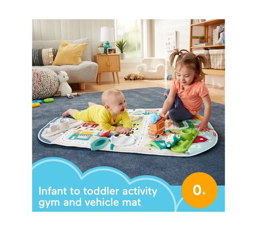 FISHER PRICE ΓΥΜΝΑΣΤΗΡΙΟ ΔΡΑΣΤΗΡΙΟΤΗΤΩΝ - GROW WITH ME GJD41
-4