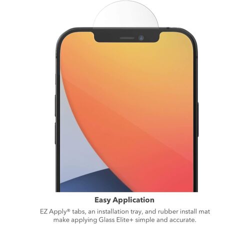 ZAGG InvisibleShield Full Face Tempered Glass Full Glue – iPhone 12 / 12 Pro / 11 / XR (διάφανο)