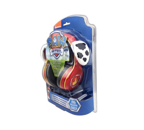 eKids Paw Patrol Marshall Ενσύρματα Ακουστικά με ασφαλή μέγιστη ένταση ήχου για παιδιά και εφήβους (PW-140MA) (Κόκκινο/Κίτρινο)