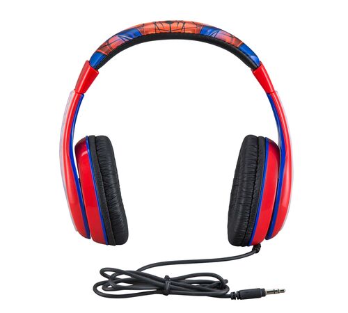 eKids Spiderman Ενσύρματα Ακουστικά με ασφαλή μέγιστη ένταση ήχου για παιδιά και εφήβους (SM-140) (Μπλε/Κόκκινο)