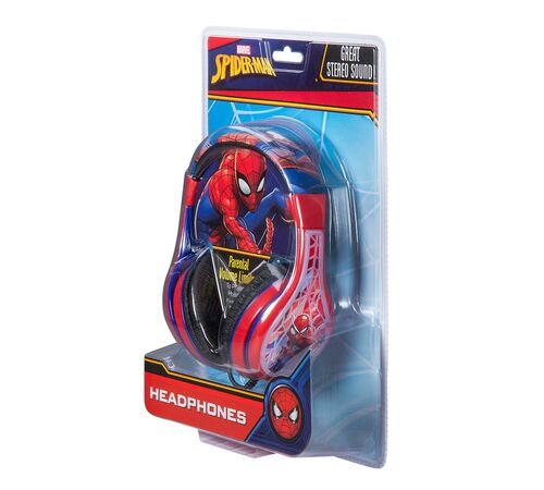 eKids Spiderman Ενσύρματα Ακουστικά με ασφαλή μέγιστη ένταση ήχου για παιδιά και εφήβους (SM-140) (Μπλε/Κόκκινο)
