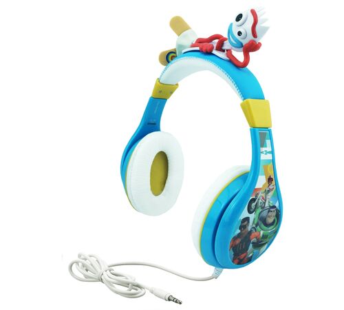 eKids Toy Story Ενσύρματα Ακουστικά με ασφαλή μέγιστη ένταση ήχου για παιδιά και εφήβους (TS-140) (Μπλε/Κίτρινο/Λευκό)