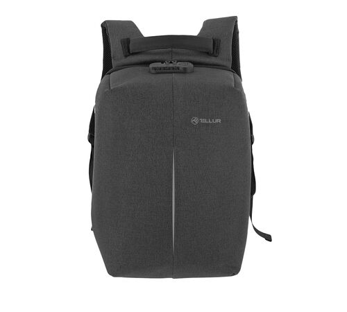 Tellur Anti-Theft V2 Αδιάβροχο Backpack με θήκη για laptop έως 15,6" – Black (TLL611222)