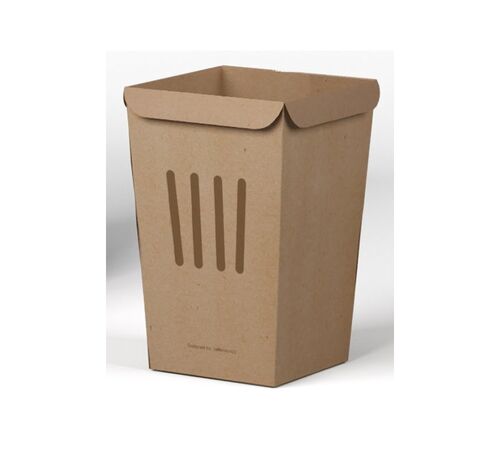 Designnest TrashBin |Throwaway| 1.5L Χαριτωμένος κάδος απορριμμάτων γραφείου από χαρτόνι (σετ 5 τεμαχίων)