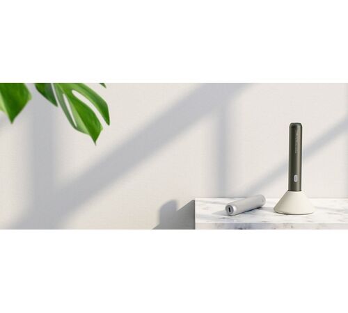 Designnest® FlashLight |NightLight Recharge| Επαναφορτιζόμενος Φακός LED (Silver - Cool White 6500K)
