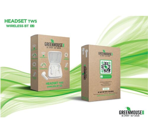 GreenMouse Bluetooth True Wireless Ακουστικά σε λευκό χρώμα – 46956679
