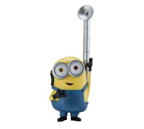 eKids Minions 2: "The Rise of Gru" Σετ 2 Walkie Talkies για παιδιά & ενήλικες με εμβέλεια 150 μέτρων (MS-210) (Κίτρινο/Μπλε)