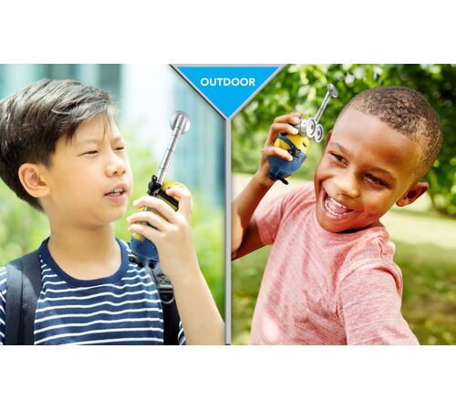 eKids Minions 2: "The Rise of Gru" Σετ 2 Walkie Talkies για παιδιά & ενήλικες με εμβέλεια 150 μέτρων (MS-210) (Κίτρινο/Μπλε)eKids Minions 2: "The Rise of Gru" Σετ 2 Walkie Talkies για παιδιά & ενήλικες με εμβέλεια 150 μέτρων (MS-210) (Κίτρινο/Μπλε)