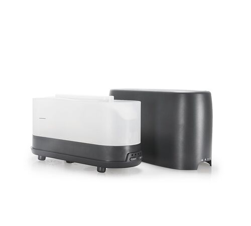 Tellur Flame Aroma Diffuser Ηλεκτρονικός υγραντήρας τηλεχειριζόμενος σε σκούρο γκρι χρώμα (TLL441131)