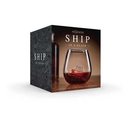 The Source Sinking Ship In a Glass - Ποτήρι με Βυθιζόμενο Πλοίο στο Εσωτερικό του