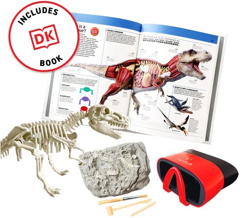 Abacus Brands VR Giftbox Dinosaurs! Σετ εικονικής πραγματικότητας – Πολυτελές Σετ Δώρου Για ηλικίες 8 ετών και ανω – Περιλαμβάνει Γυαλιά VR