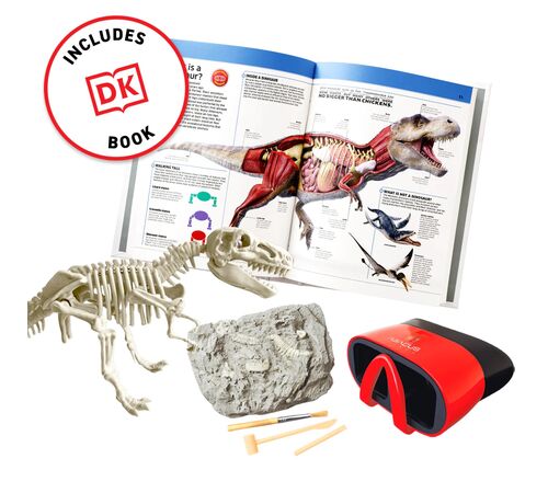 Abacus Brands VR Giftbox Dinosaurs! Σετ εικονικής πραγματικότητας – Πολυτελές Σετ Δώρου Για ηλικίες 8 ετών και ανω – Περιλαμβάνει Γυαλιά VR