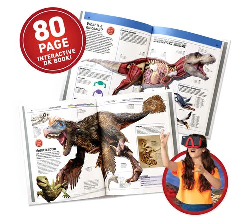 Abacus Brands VR Giftbox Dinosaurs! Σετ εικονικής πραγματικότητας – Πολυτελές Σετ Δώρου Για ηλικίες 8 ετών και ανω – Περιλαμβάνει Γυαλιά VR