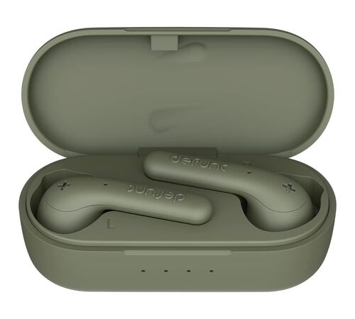 Defunc TRUE BASIC Bluetooth 5.2 Ασύρματα True Wireless Ακουστικά με θήκη (πράσινο)