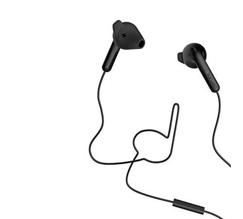 Defunc PLUS HYBRID In-Ear Earbuds Ενσύρματα Ακουστικά σε μαύρο χρώμα