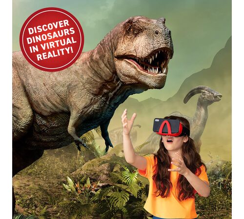 Abacus Brands VR Giftbox Dinosaurs! Σετ εικονικής πραγματικότητας – Πολυτελές Σετ Δώρου Για ηλικίες 8 ετών και ανω – Περιλαμβάνει Γυαλιά VR