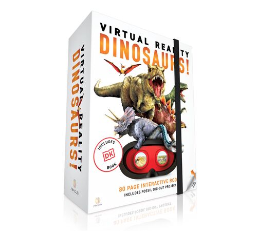 Abacus Brands VR Giftbox Dinosaurs! Σετ εικονικής πραγματικότητας – Πολυτελές Σετ Δώρου Για ηλικίες 8 ετών και ανω – Περιλαμβάνει Γυαλιά VR