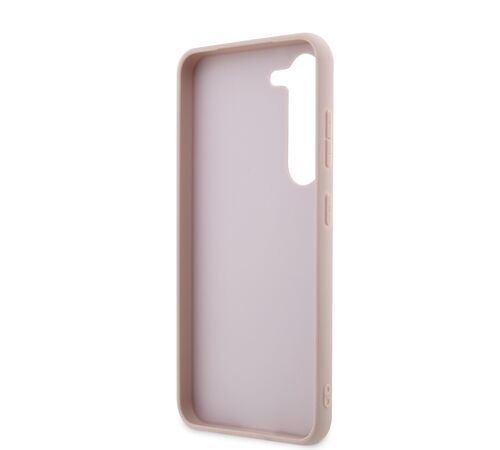 Guess "4G Logo Collection" Samsung Galaxy S23- S911 Printed Stripe - Θηκη Προστασίας απο δερματίνη (Ροζ)