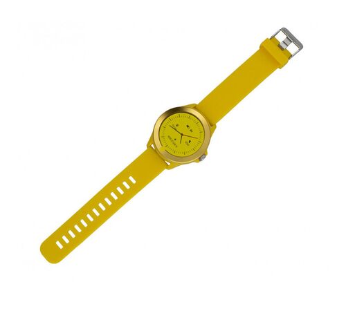 Forever Smartwatch με παλμογράφο Colorum CW-300 xYellow σε κίτρινο χρώμα