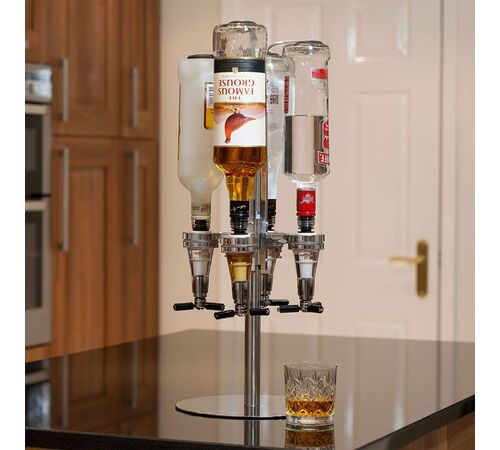 The Source Four Bottle Bar Optic Drinks Dispenser- Βάση Σερβιρίσματος Αλκοολούχων Ποτών