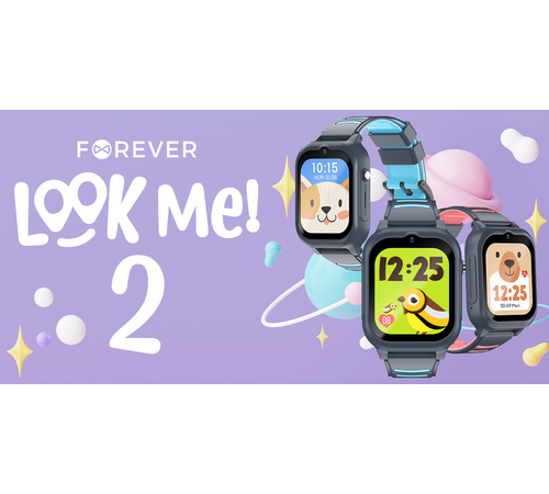 Παιδικό Smartwatch Maxlife Look me 2  GPS WiFi 4G Kids KW-510 pink