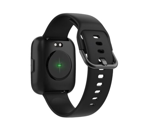 Forever ForeVigo 2 SW-310 Smartwatch με Παλμογράφο και δύο λουράκια (Μαύρο)