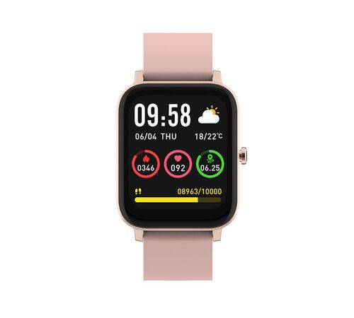 Forever Forevigo 3 SW-320 Smartwatch με Παλμογράφο (Ροζ)