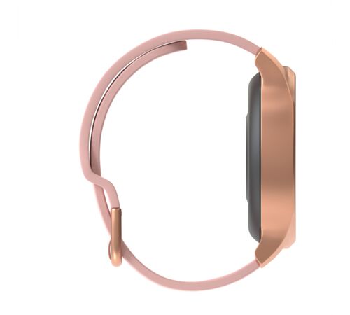 Forever ForeVive 3 SW-340 Smartwatch με Παλμογράφο και δύο λουράκια (Χρυσό)