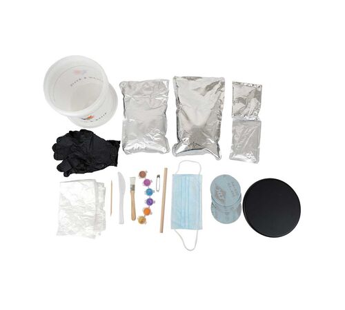 The Source Moulding Kit - Σετ Χειροποίητης Χύτευσης για Ζευγάρια - Καλλιτεχνικό Σετ Κατασκευών για Προσωποποιημένα Αναμνηστικά