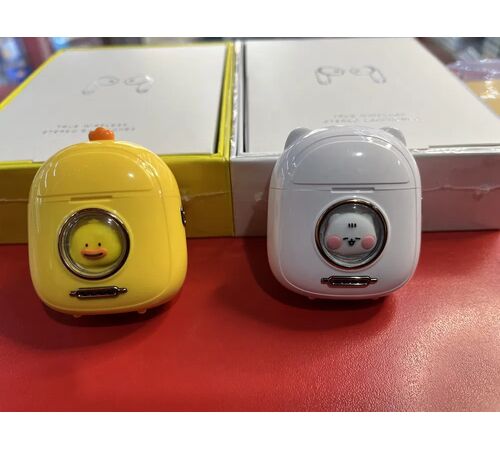 XO G6 TWS Earbuds Bluetooth Handsfree Ακουστικά με Θήκη Φόρτισης Λευκά (Pet Series)