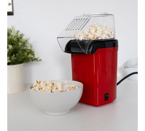 The Source Popcorn Maker Συσκευή οικιακής παρασκευής για Ποπ Κορν σε κόκκινο/μαύρο χρώμα