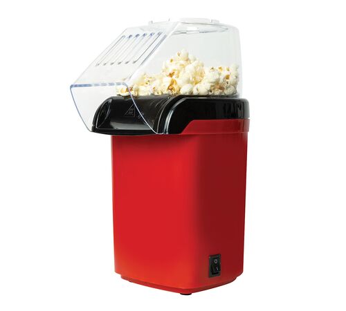 The Source Popcorn Maker Συσκευή οικιακής παρασκευής για Ποπ Κορν σε κόκκινο/μαύρο χρώμα